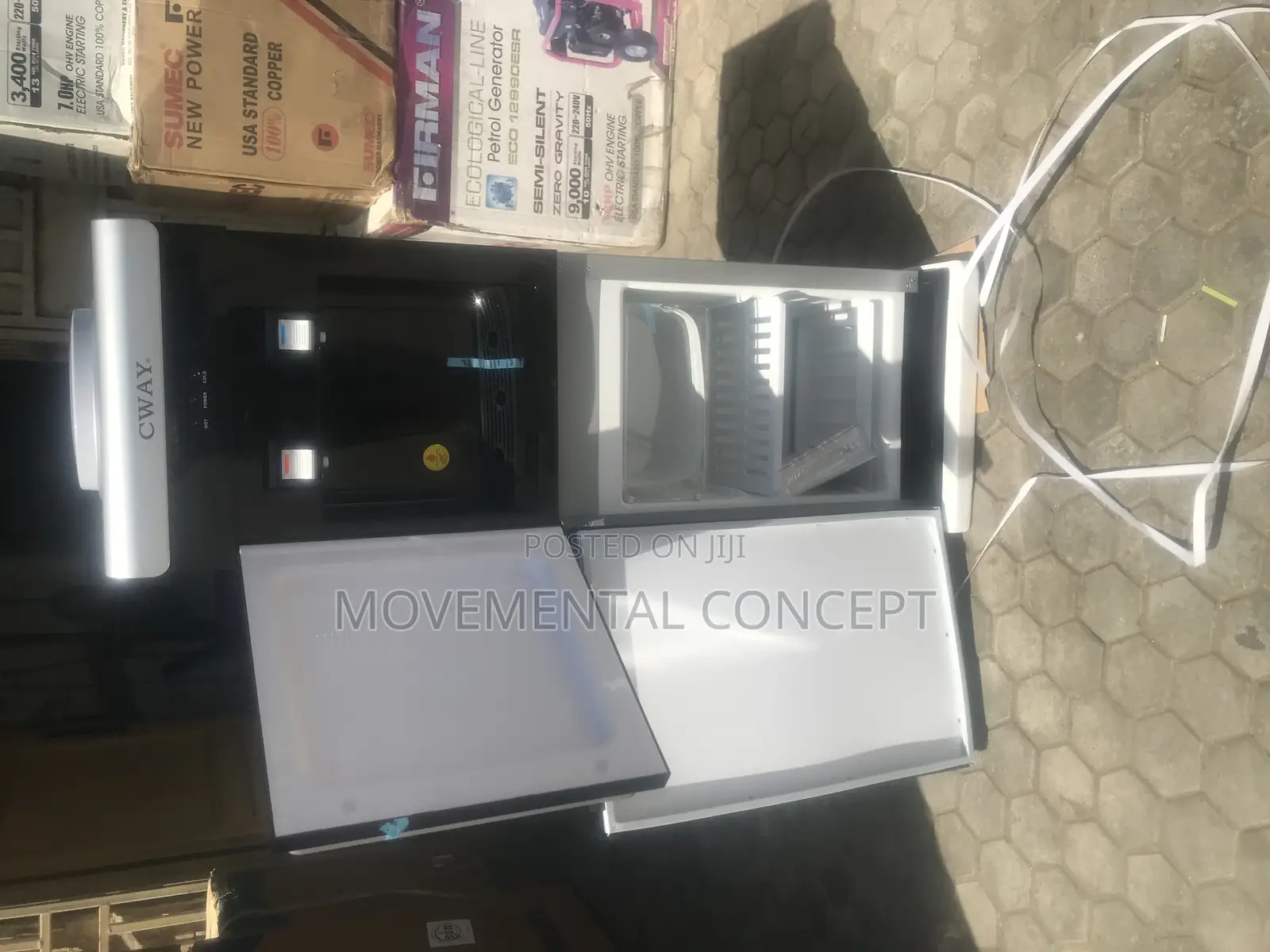 Cway Water Dispenser With Refrigerator