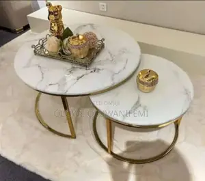 2 in-1 Marble Center Table