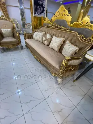 Egyptian Royal Sofa Chair Set