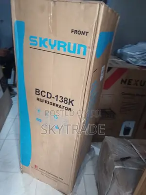 The New Skyrun Freezing 138L Refrigerator + Key