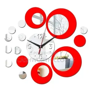 3D DIY Adhesive Luxury Wall Clock