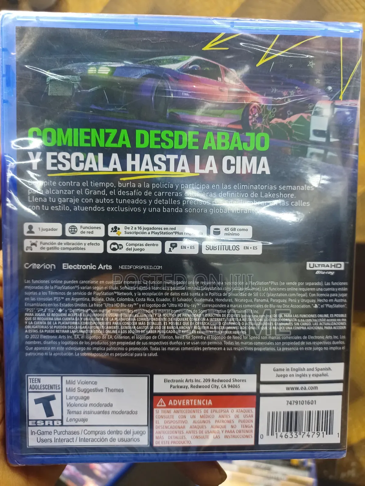 Ps5 Need for Speed : Unbound