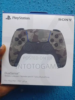 Ps5 Controller, Grey Camouflage