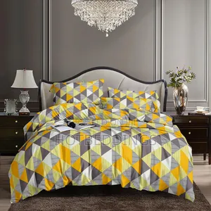 Quality Duvet Bedsheet With 4 Pillowcases