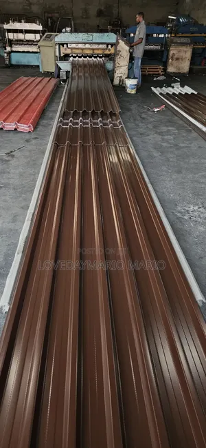 Aluminium Industrial Six Corrugation 0.55mm