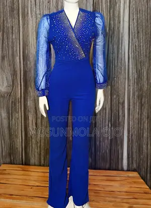 Casual v Neck Regular Jumpsuits ~ Other Colours Available