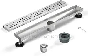 40cm Three Line Design Down Outlet Bathroom Floor Drain
