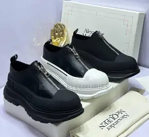 Original Alexander McQueen Luxury High Sole Sneakers