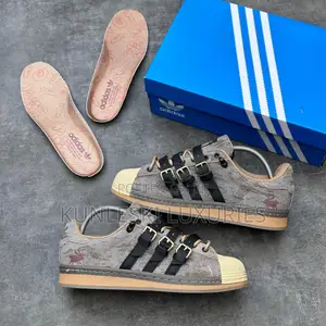 Melting Sadness X Adidas Superstar Rabbit in Hole Sneakers