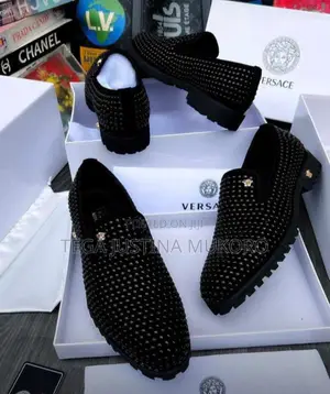 Original Versace Men's Flat Shoes