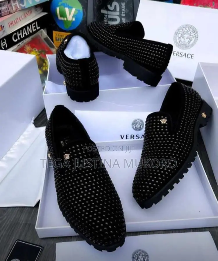 Original Versace Men's Flat Shoes