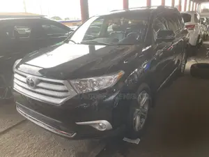 Toyota Highlander Limited 2012 Black