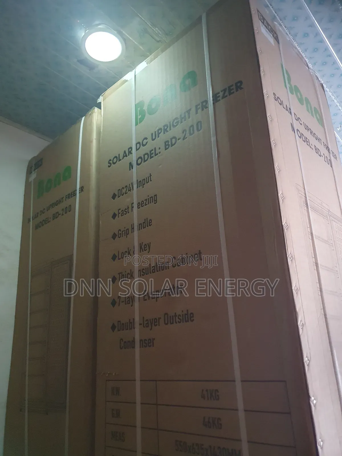 Bona Standing Freezer 7layers