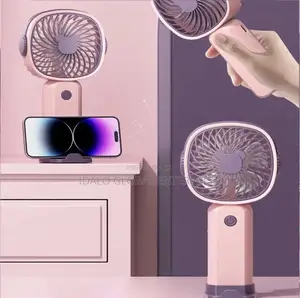 Mini Fan With Phone Holder