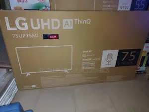 LG 75 Inches Smart TV UHD Series New