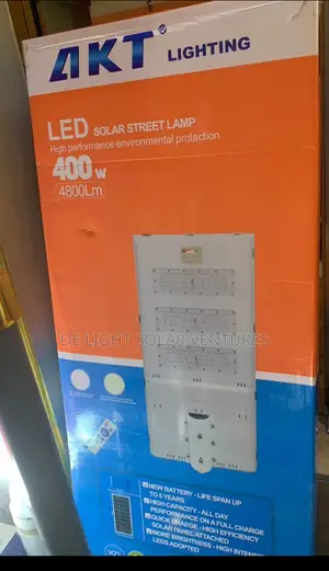 400W Akt Lighting Solar Street Light Available