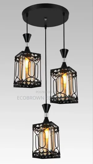 3in1 Veranda, Balcony Chandelier Fitting Light