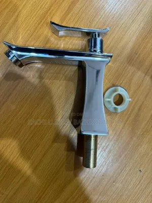 Chrome Short Basin Tap