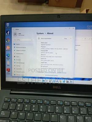 Laptop Dell Latitude 7280 8GB Intel Core I7 SSD 256GB