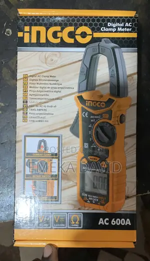 Ingco Clamp Meter AC Voltage: 600 Volts