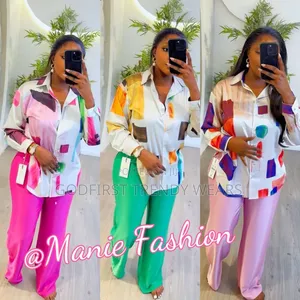 New in Unique Classic Pant Set