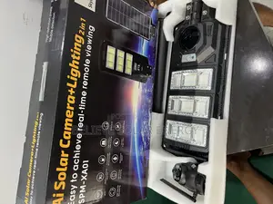 Ai Solar Camera +Lighting 2in1 450w With CCTV CAMERA