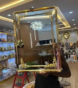 Executive Gold Frame Mirror