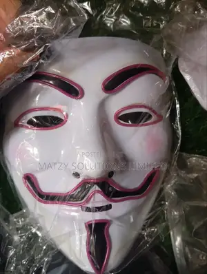 Hacker/Anonymous Vendetta Mask LED