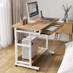 Work Station Laptop Table With Keyboard Drawer in Abuja