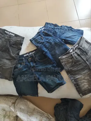 Children's Jeans Shorts.
