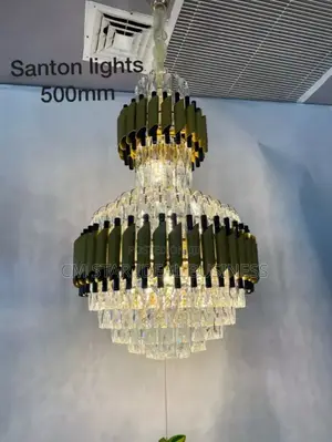 Crystal Chandelier By 500 Black