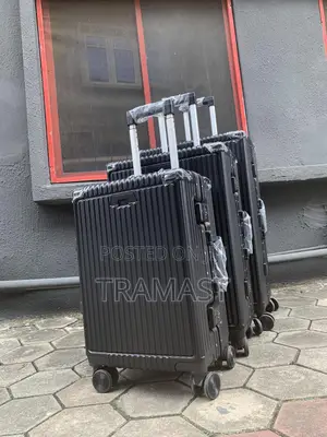 Black Quality Aluminum Travel Lugage