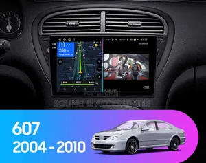 Peugeot 607 2004-2010 Android GPS Navigation System