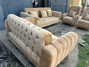 Beautiful Lined 7 Seater Sofa