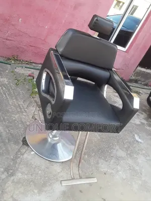 Imported Executive Salon Rolling Recliner Barber Chair