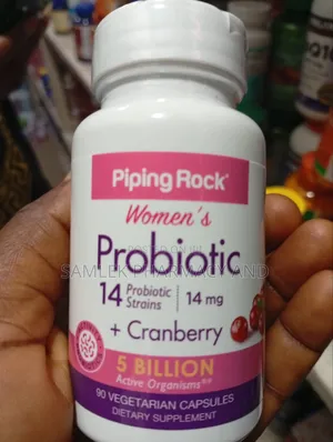 Piping Rock Probiotic With Cranberry For Women-90 Capsules
