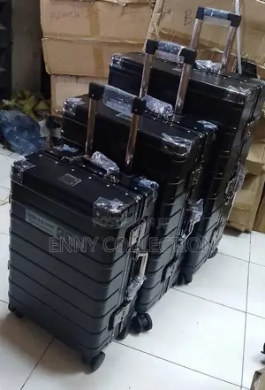 Set of 3 Soild Aluminum Luggage Travel Box