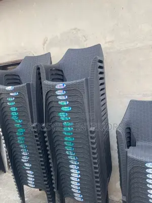 Strong Plastic Rattan Chairs