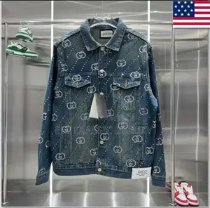 New Trend Luxury Deinm Jacket Gucci Available in Store