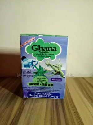 Ghana Swaga Natural Herbal Powder Aloe Vera+Ginseng