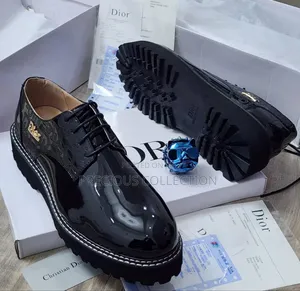 Dior Glossy Leather Classic Lace Up Shoe