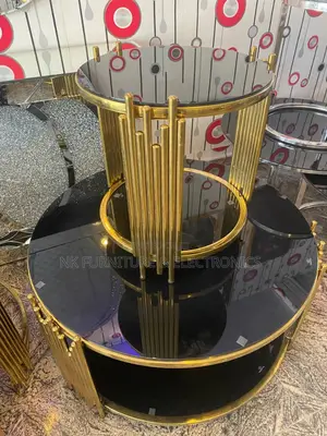 Quality Two in One Glass Top Center Table Imported