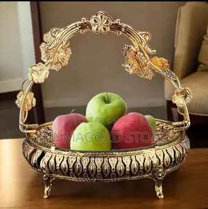 Fruit Serving Tray With Handle