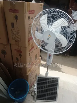 Solar Rechargeable Fan