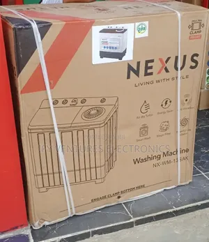 13kg Nexus Top Loader Twin Top Washing Machine.