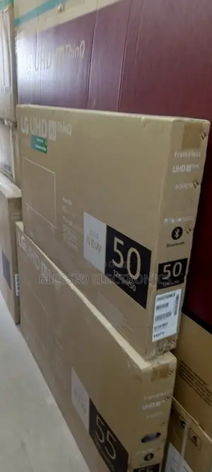 LG 50'' UHD Smart Satellite TV + Magic Remote