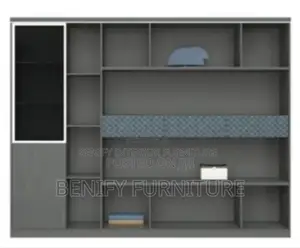 2.4 Meter Bookshelf and Cabinet