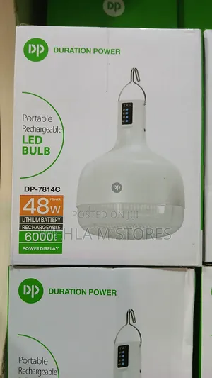Dp Portable Rechargeable Led Bulb 48watts - Dp 7814c