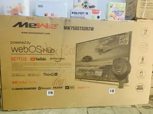 Original Mewe 75” Double Screen TV for Sale