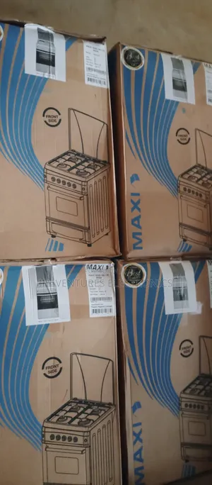 Maxi Gas Cooker, 4 Burner Inox , 50cm *50cm